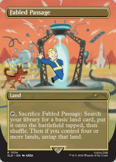 Fabled Passage Secret Lair Drop - Vault Boy Art